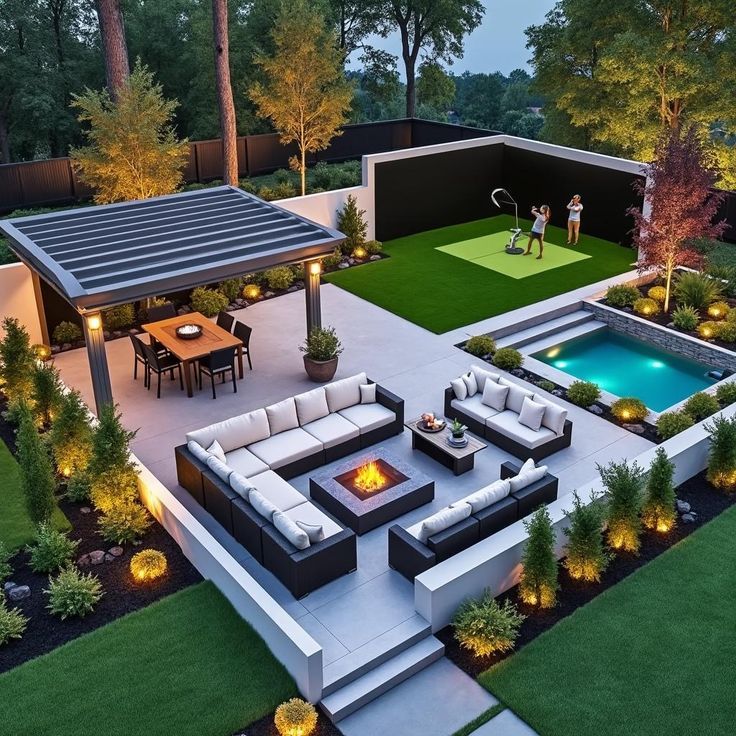back yard design